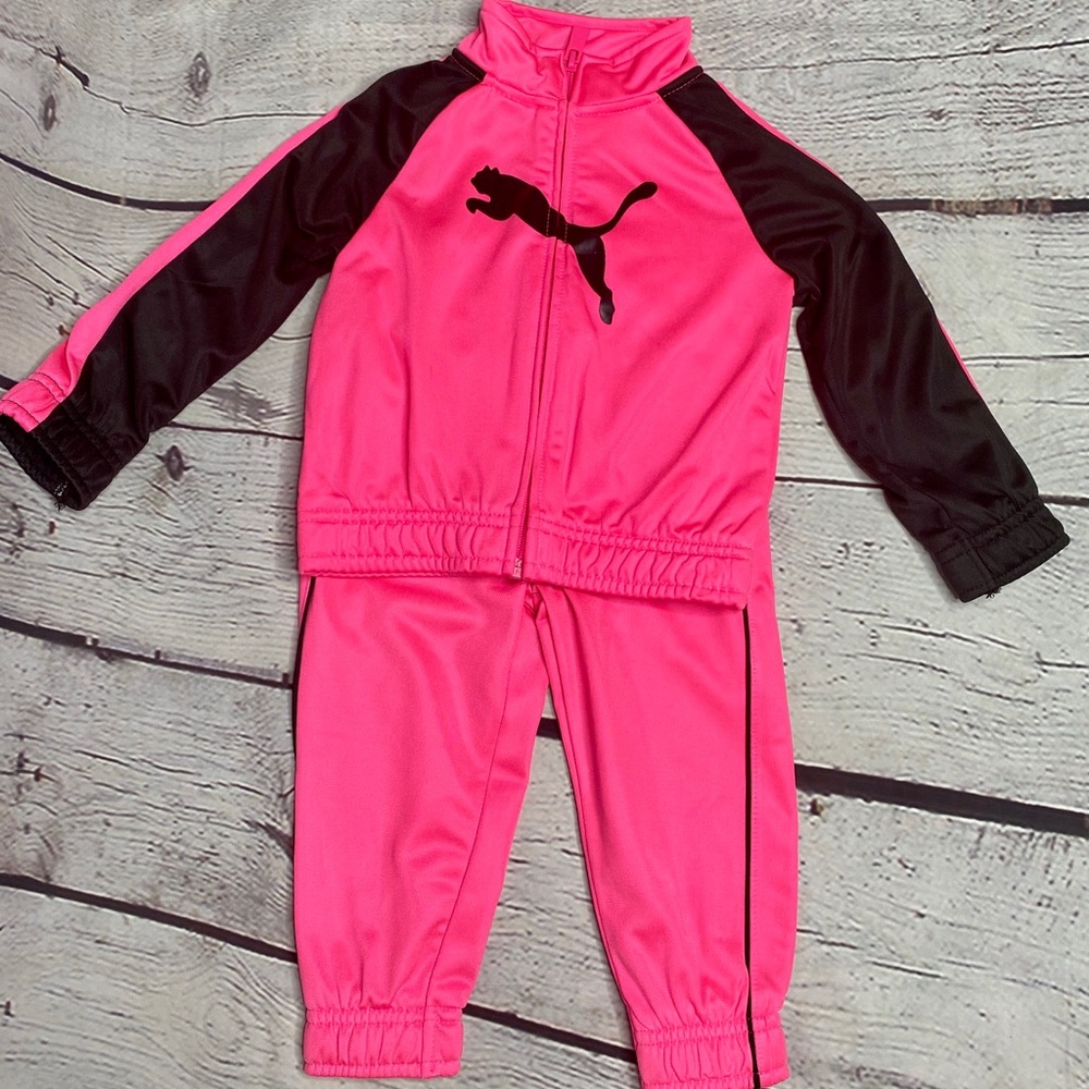 Puma Kids Baby Girl 2- Piece Track Set Suit
